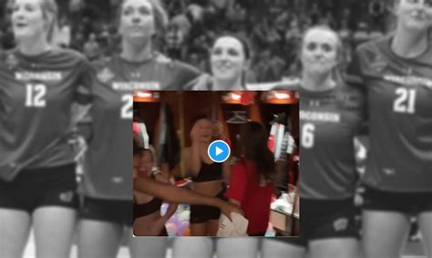 wisconson volleyball leaked|Badgers volleyball photos, video leaked; police。